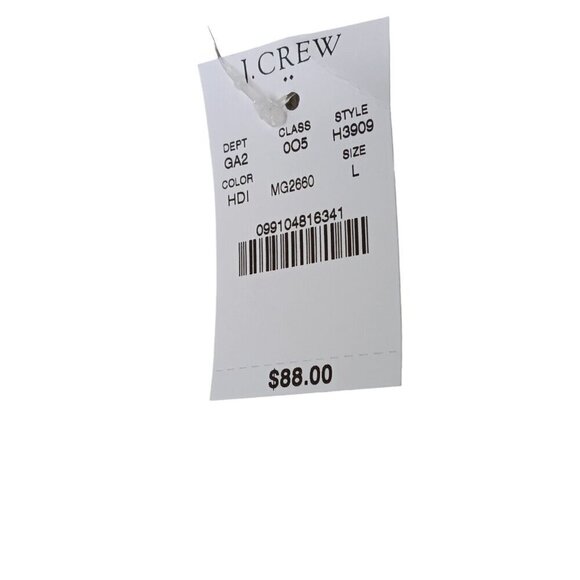 New with Tags Jcrew Soft Stretchy Women's Textured Turtleneck Sweater SZ L Grey - Picture 6 of 9